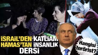 Hangisi terörist? Dünyaya İsrail'den katliam, Hamas'tan insanlık dersi!