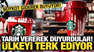 Boykot Starbuck'ı bitirdi! 15 Aralık'ta ülkeyi terk ediyor