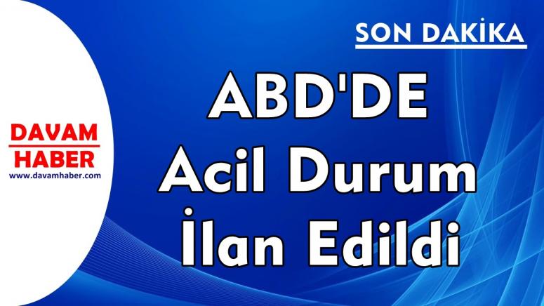 Trump duyurdu! ABD'de ulusal acil durum ilanı