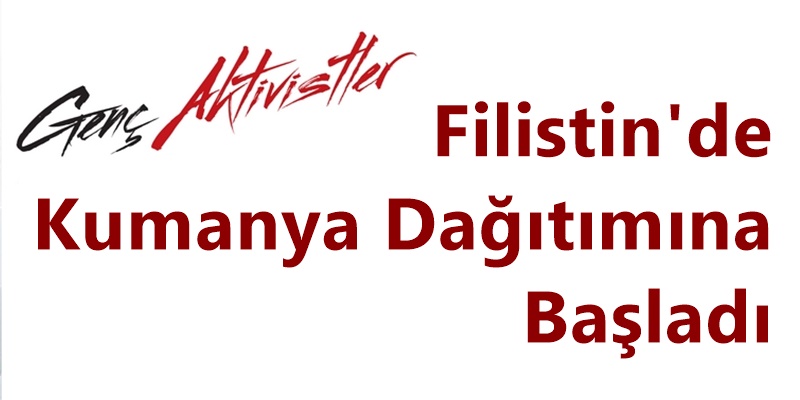 Genç Aktivistler, Filistin'de Kumanya Dağıtımına Başladı