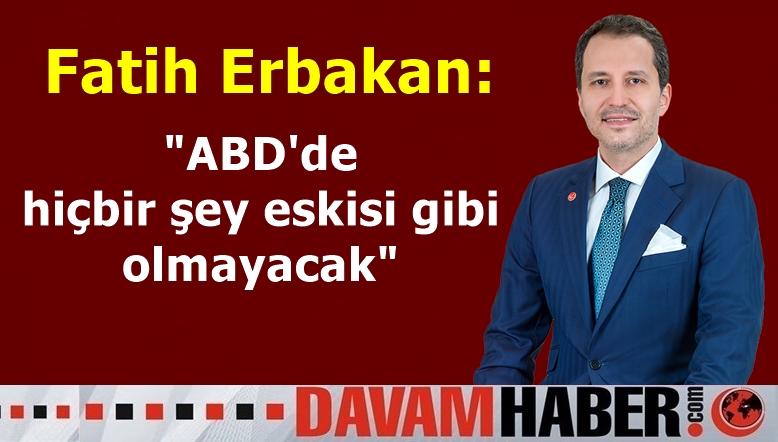 Fatih Erbakan'dan dikkat çeken yorum: