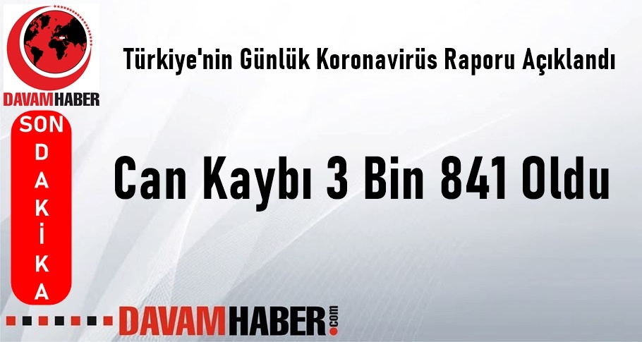 Türkiye'nin Günlük Koronavirüs Raporu Açıklandı