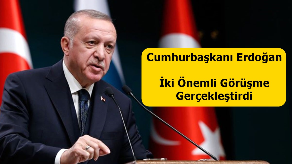 Cumhurbaşkanı Erdoğan Katar ve Irak Devlet Başkanları İle Görüştü