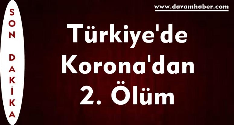 Türkiye'de Korona'dan 2. Ölüm