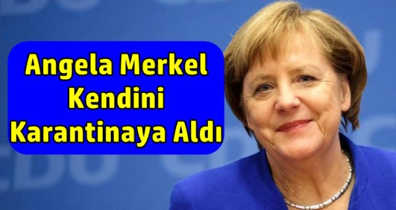 Angela Merkel Kendini Karantinaya Aldı
