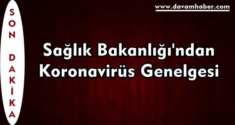 Sağlık Bakanlığı'ndan Koronavirüs Genelgesi