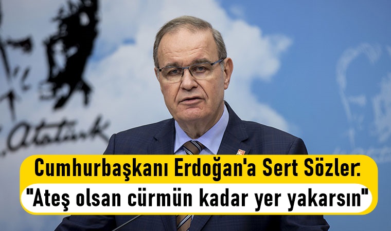 "Ateş olsan cürmün kadar yer yakarsın"